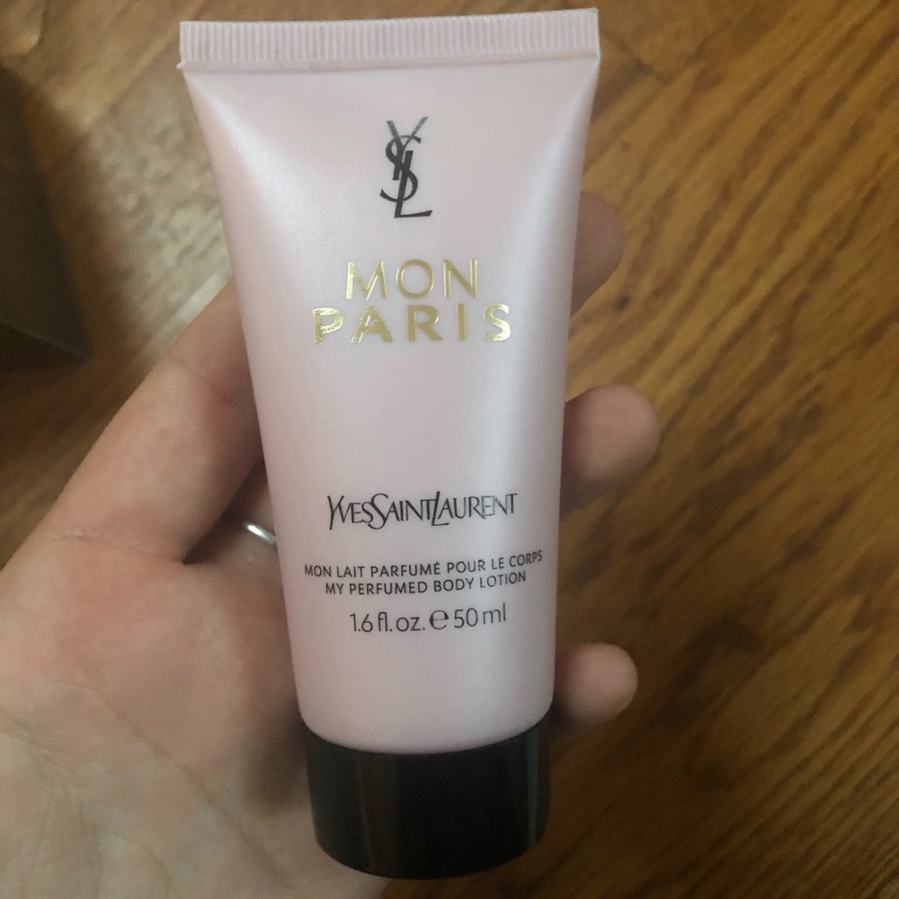 NEW YSL Mon Paris shimmering body lotion